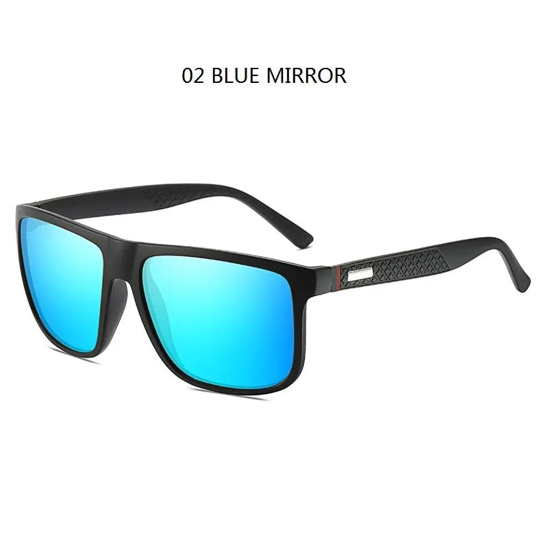Gafas de sol cuadradas polarizadas para hombre y mujer, material policarbonato, proteccion UV400