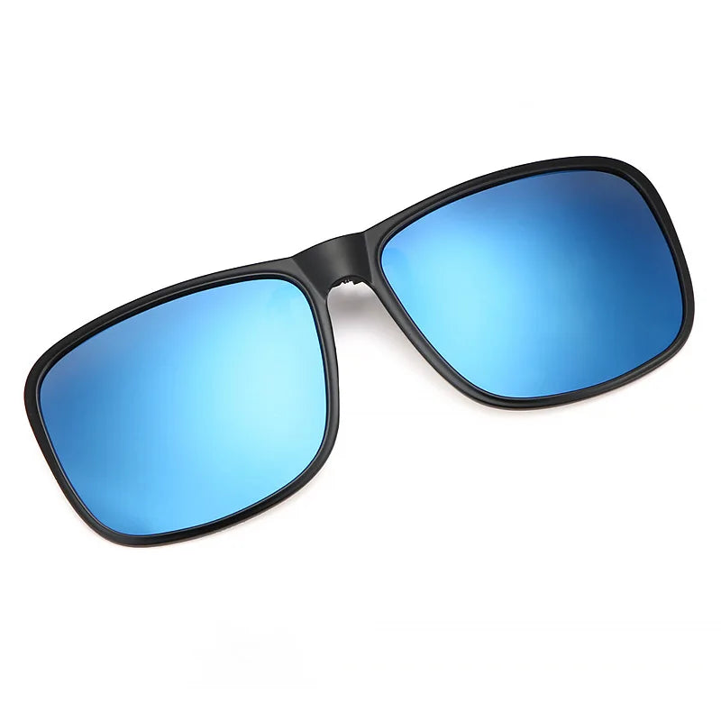 Micas de sol estilo clip, abatibles ajuste perfecto para lentes graduados, protección 400UV.