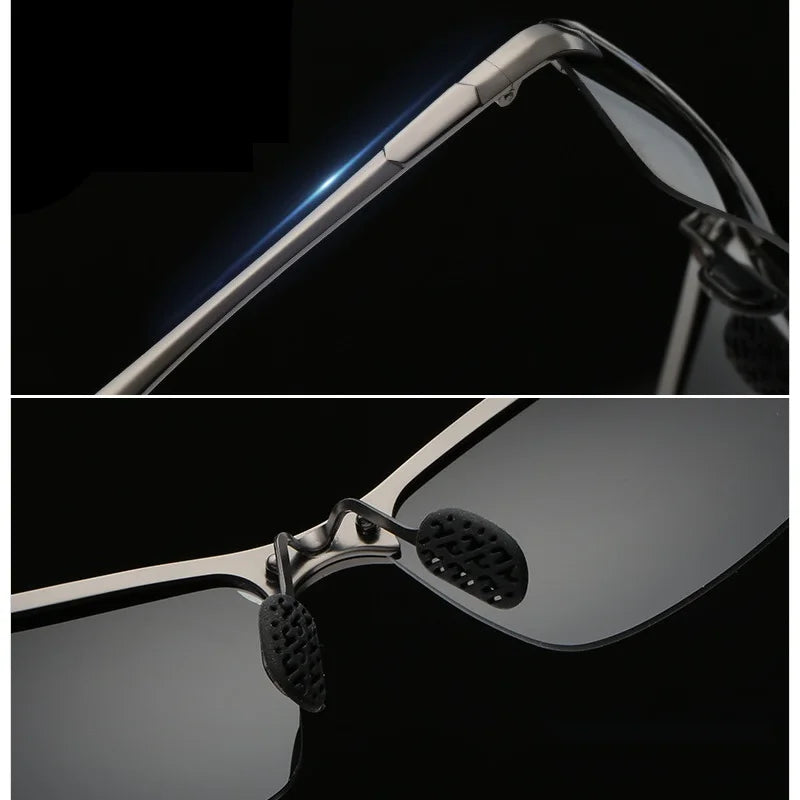 Gafas de sol polarizadas fotocromatico ideal para conducir, cambian de color según intensidad de luz, UV400.