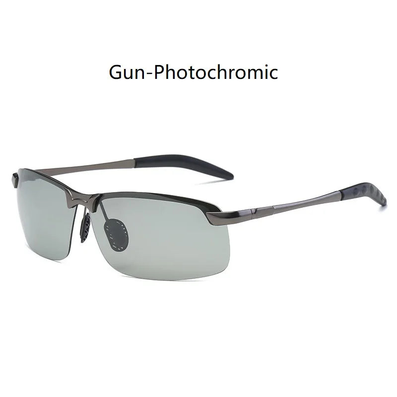 Gafas de sol polarizadas fotocromatico ideal para conducir, cambian de color según intensidad de luz, UV400.