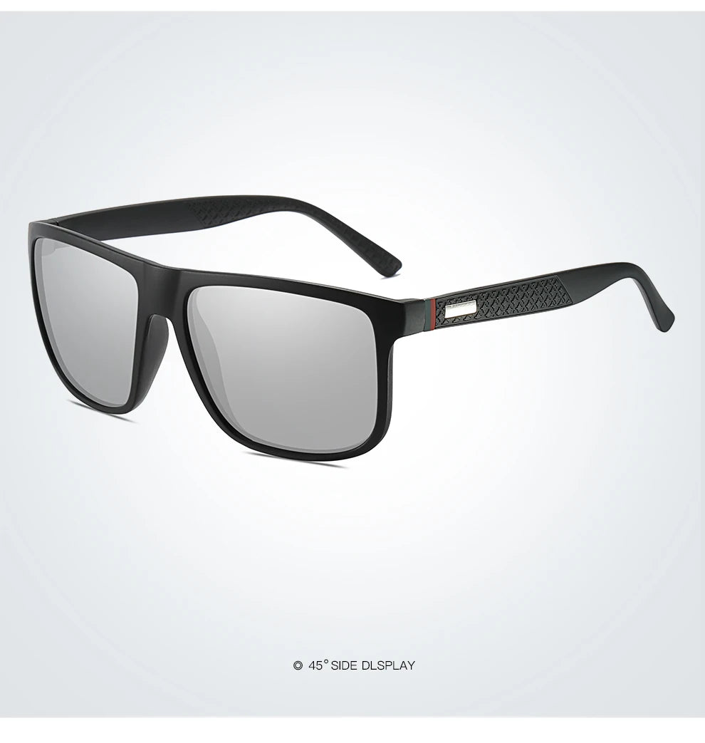 Gafas de sol cuadradas polarizadas para hombre y mujer, material policarbonato, proteccion UV400