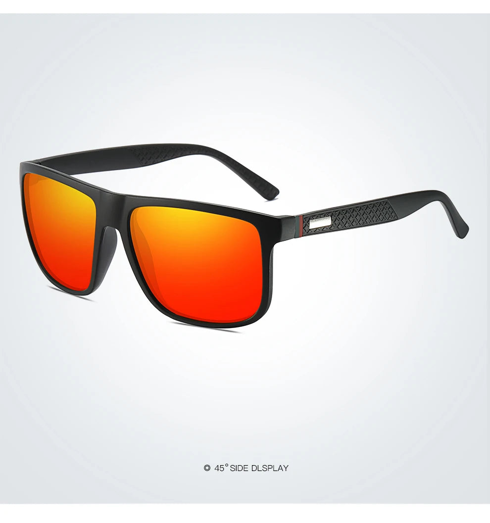 Gafas de sol cuadradas polarizadas para hombre y mujer, material policarbonato, proteccion UV400