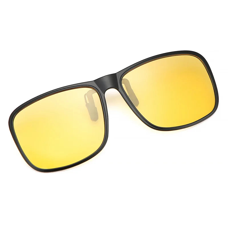 Micas de sol estilo clip, abatibles ajuste perfecto para lentes graduados, protección 400UV.