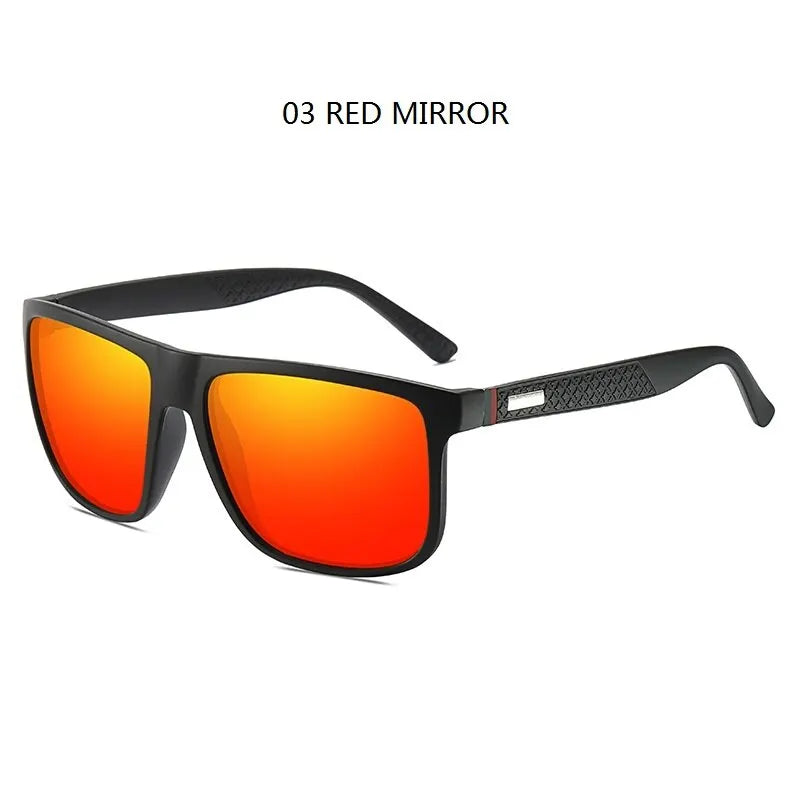 Gafas de sol cuadradas polarizadas para hombre y mujer, material policarbonato, proteccion UV400
