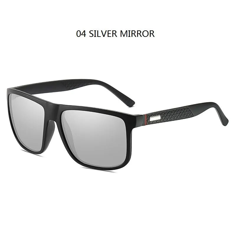 Gafas de sol cuadradas polarizadas para hombre y mujer, material policarbonato, proteccion UV400