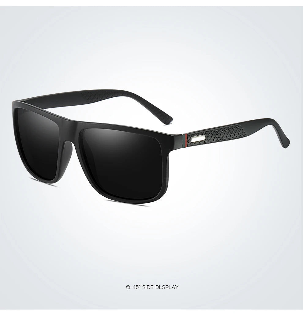 Gafas de sol cuadradas polarizadas para hombre y mujer, material policarbonato, proteccion UV400