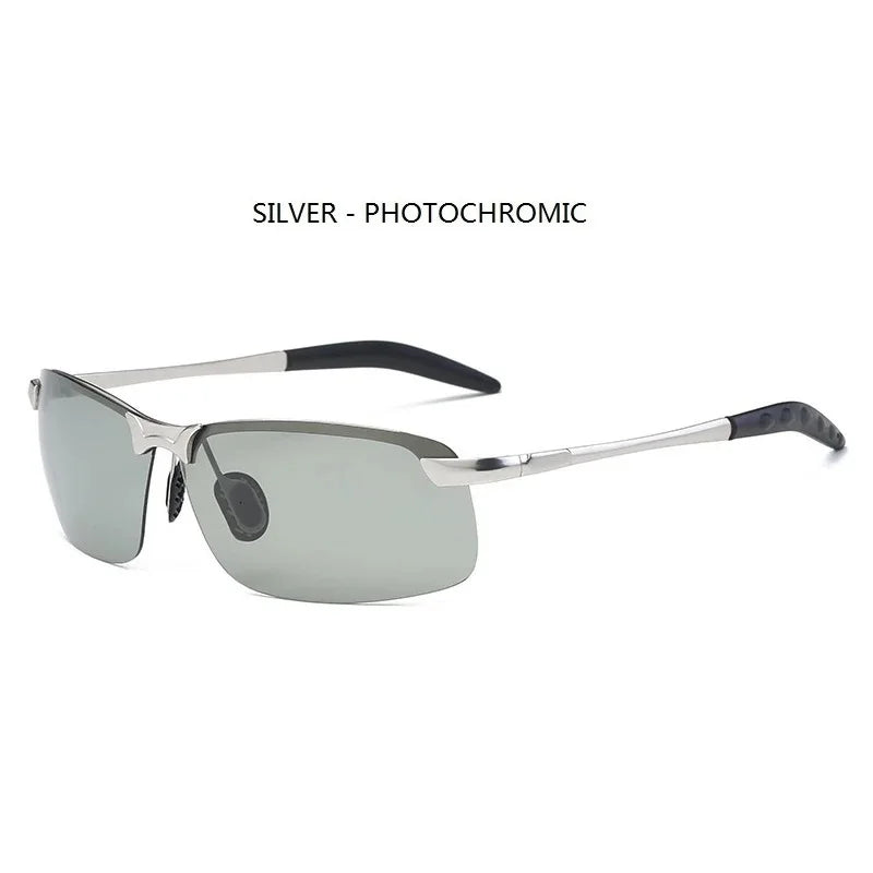 Gafas de sol polarizadas fotocromatico ideal para conducir, cambian de color según intensidad de luz, UV400.