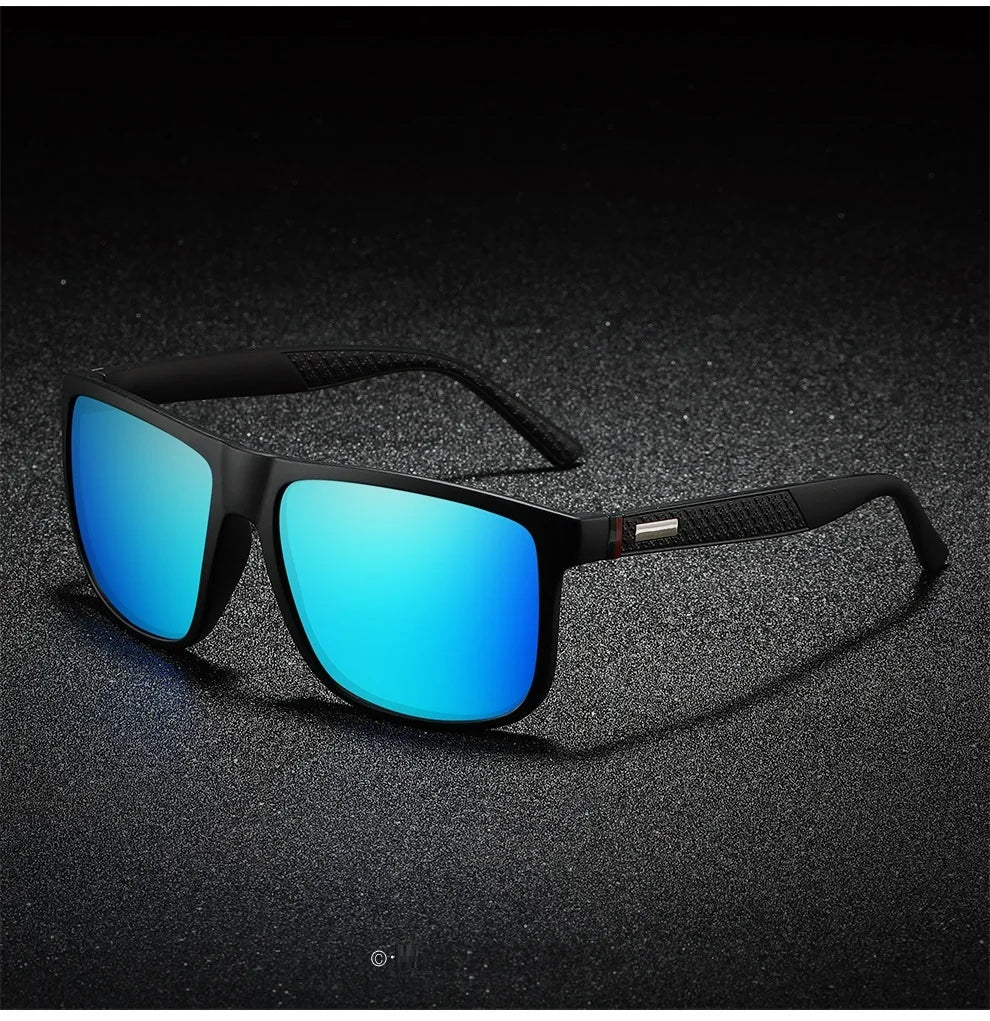 Gafas de sol cuadradas polarizadas para hombre y mujer, material policarbonato, proteccion UV400