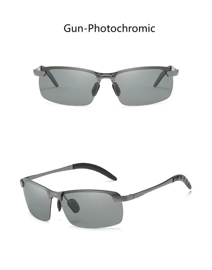 Gafas de sol polarizadas fotocromatico ideal para conducir, cambian de color según intensidad de luz, UV400.