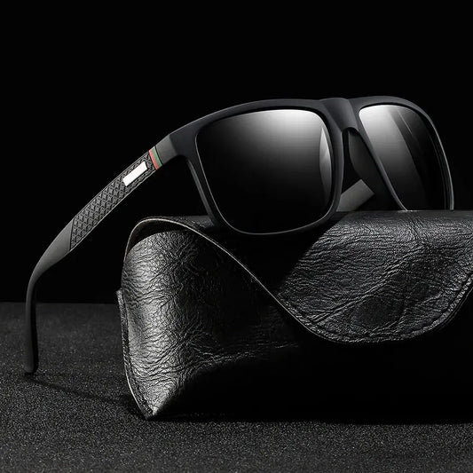 Gafas de sol cuadradas polarizadas para hombre y mujer,  material policarbonato, proteccion UV400