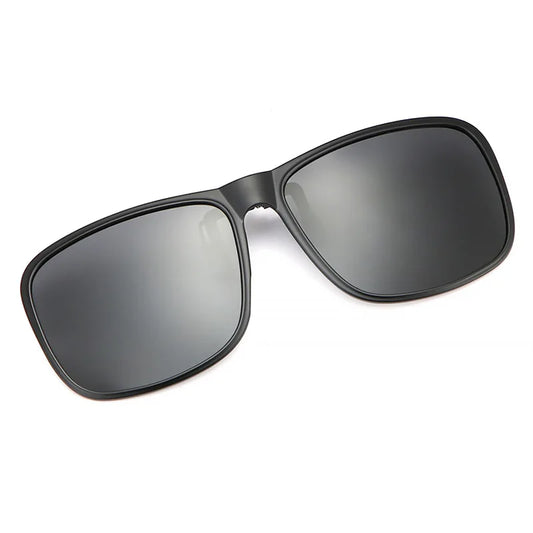 Micas de sol estilo clip, abatibles ajuste perfecto para lentes graduados, protección 400UV.
