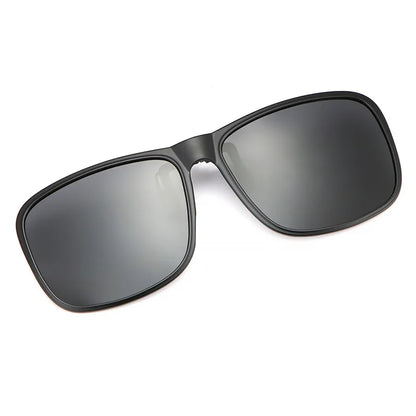 Micas de sol estilo clip, abatibles ajuste perfecto para lentes graduados, protección 400UV.