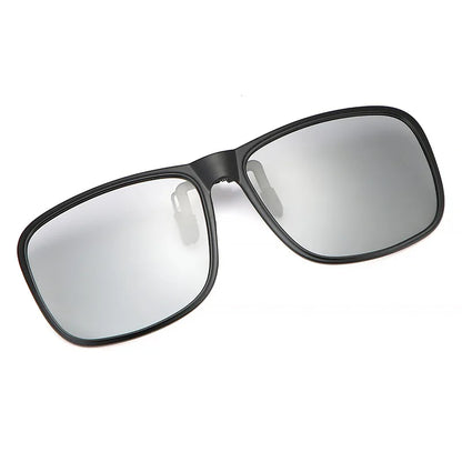 Micas de sol estilo clip, abatibles ajuste perfecto para lentes graduados, protección 400UV.